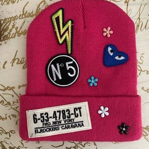 Kids or adults multi patch hat